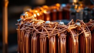 study copper electrical equipment