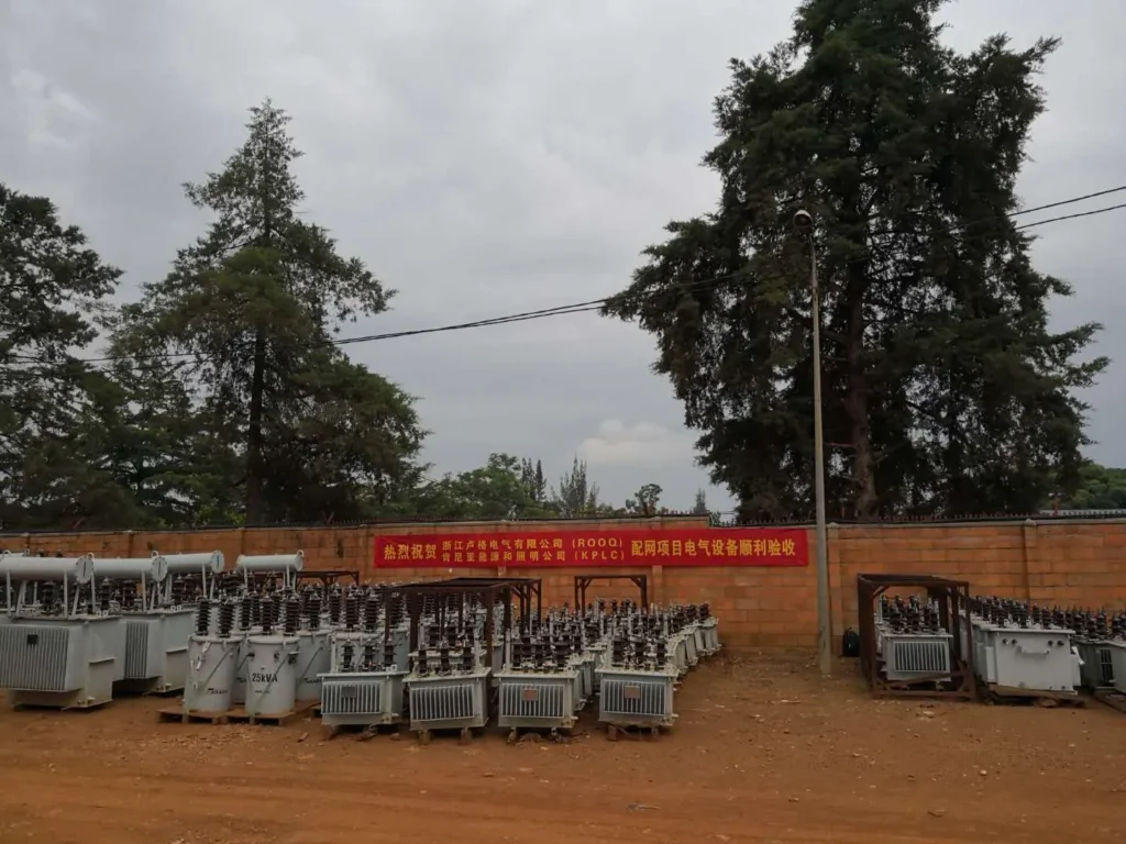 Kenya distribution network project electrical equipment acceptance