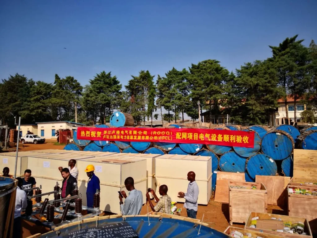 Rwanda distribution network project electrical equipment acceptance